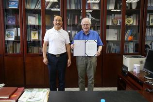 Visiting Professor Dénes Lajos Nagy from Hungary