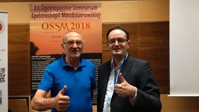 The Associate Editor of MERDJ with Prof. Stanislaw M. Dubiel in Poland